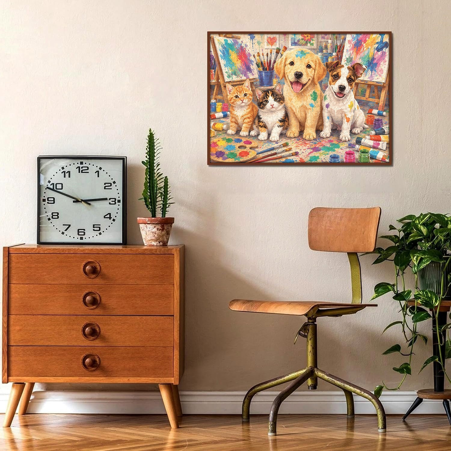 Pet Painters Jigsaw Puzzle 1000 Piece