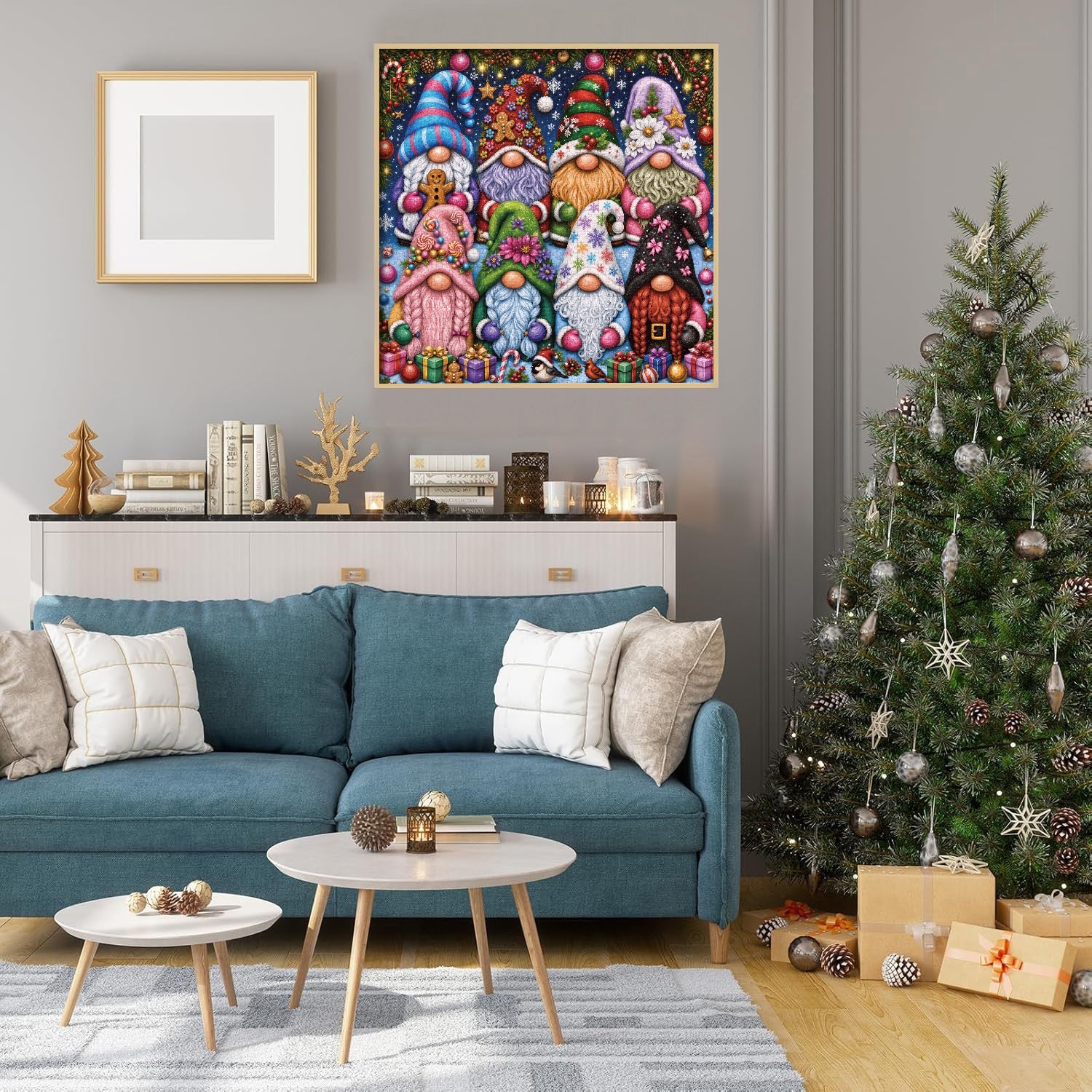 Christmas Gnomes Jigsaw Puzzle 1000 Pieces