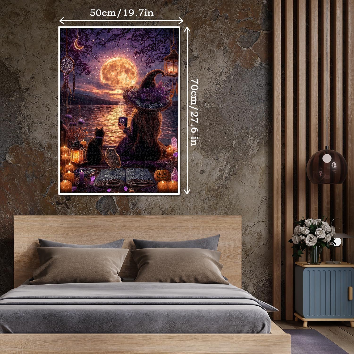 Moonlit Witch Jigsaw Puzzle 1000 Pieces