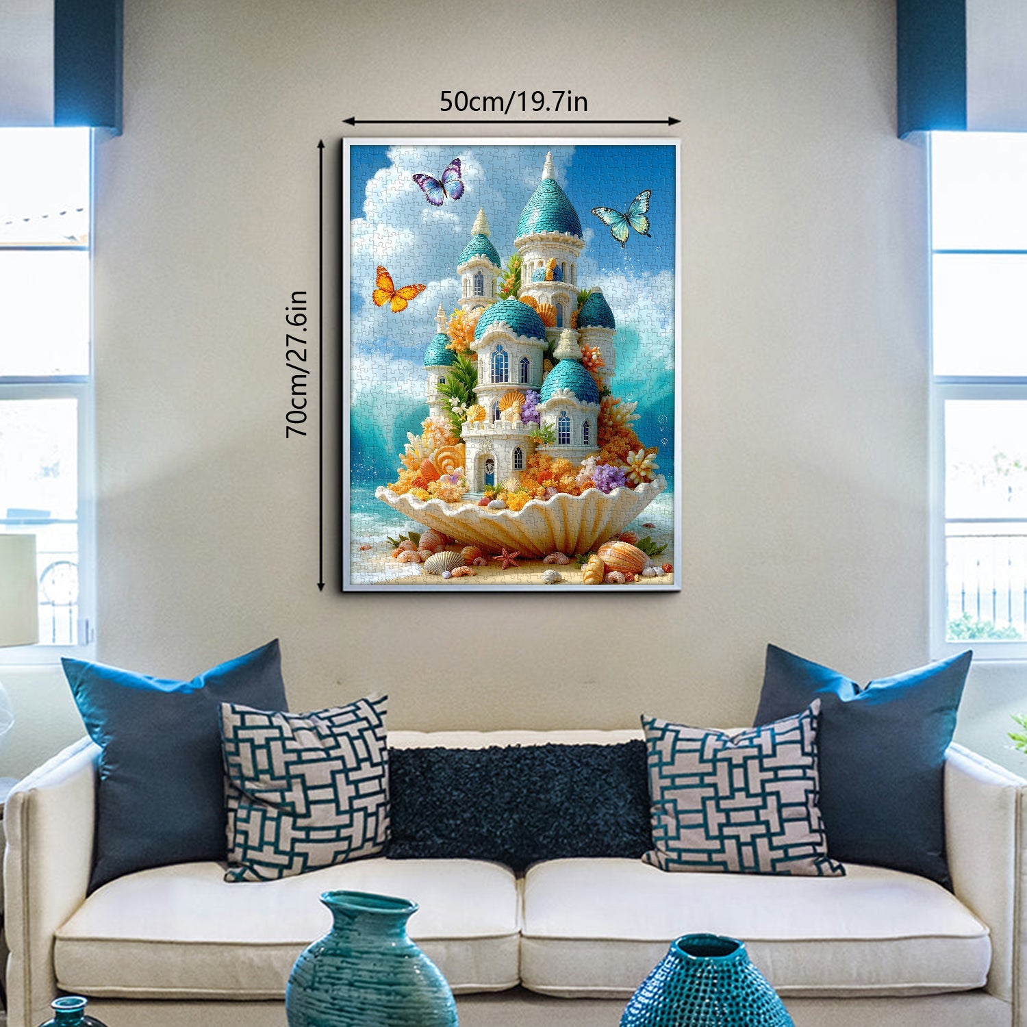Seashell Castle Jigsaw Puzzle 1000 Pieces