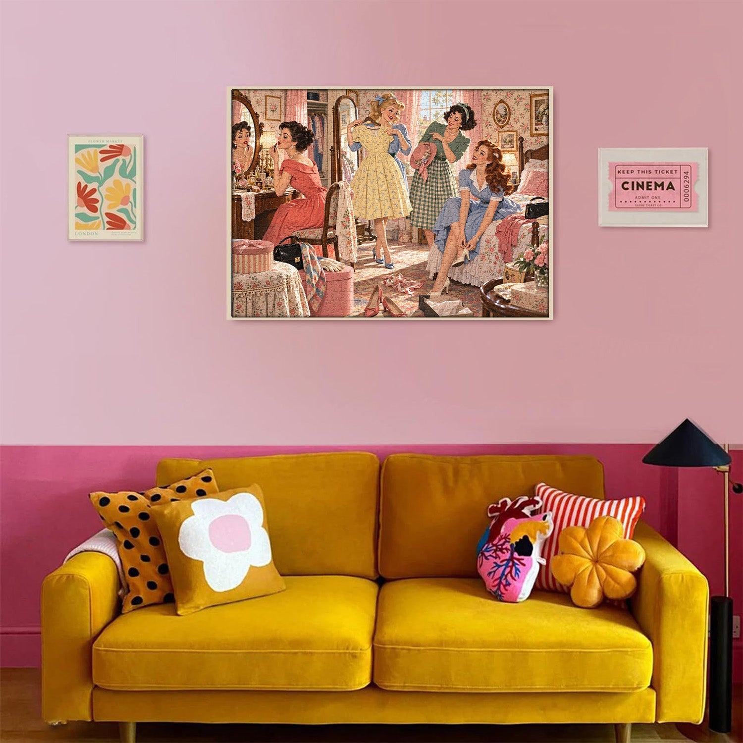 Dreams in the Boudoir Jigsaw Puzzle 1000 Pieces