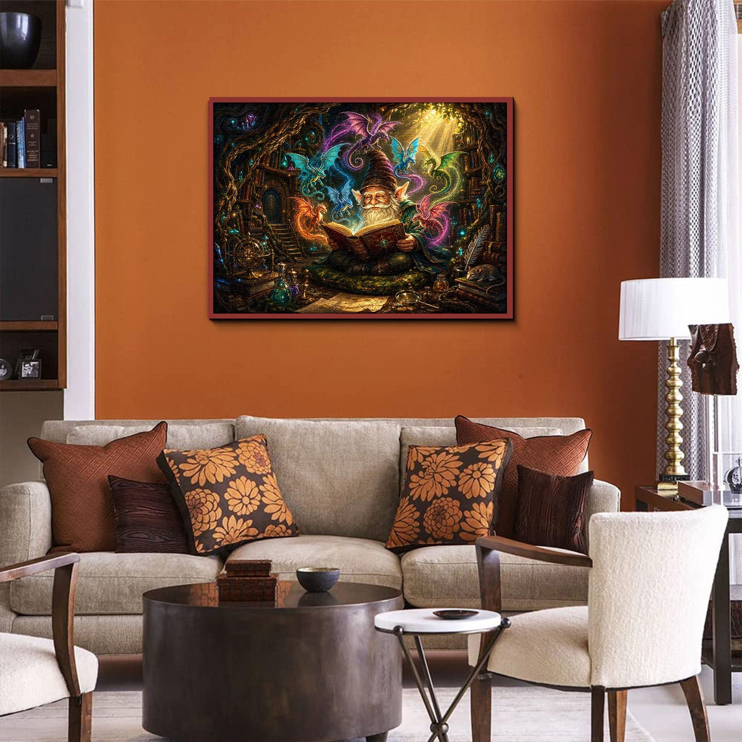 Dragon Companion Wizard Jigsaw Puzzle 1000 Pieces