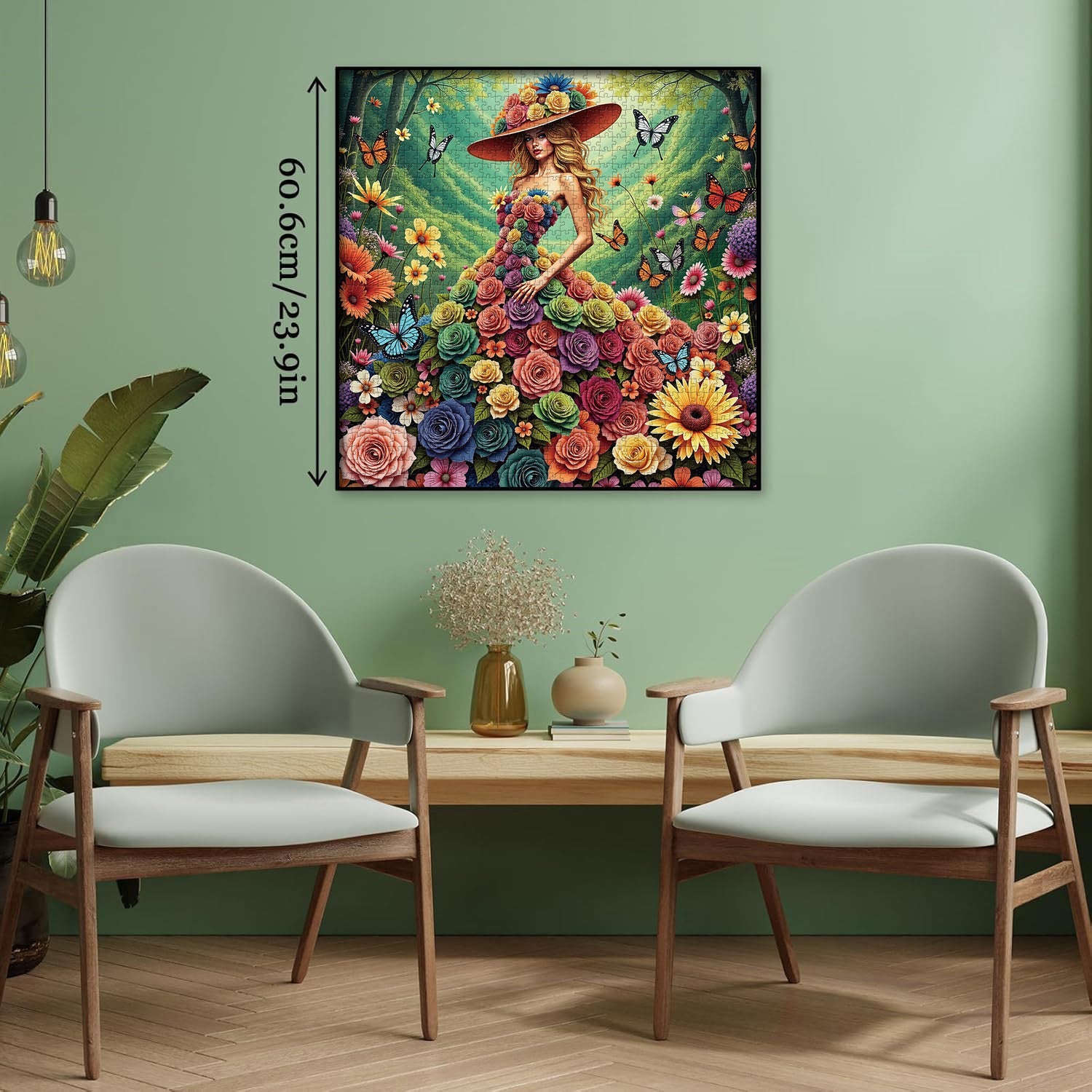 Crowned by Blossoms Jigsaw Puzzle 1000 Pieces