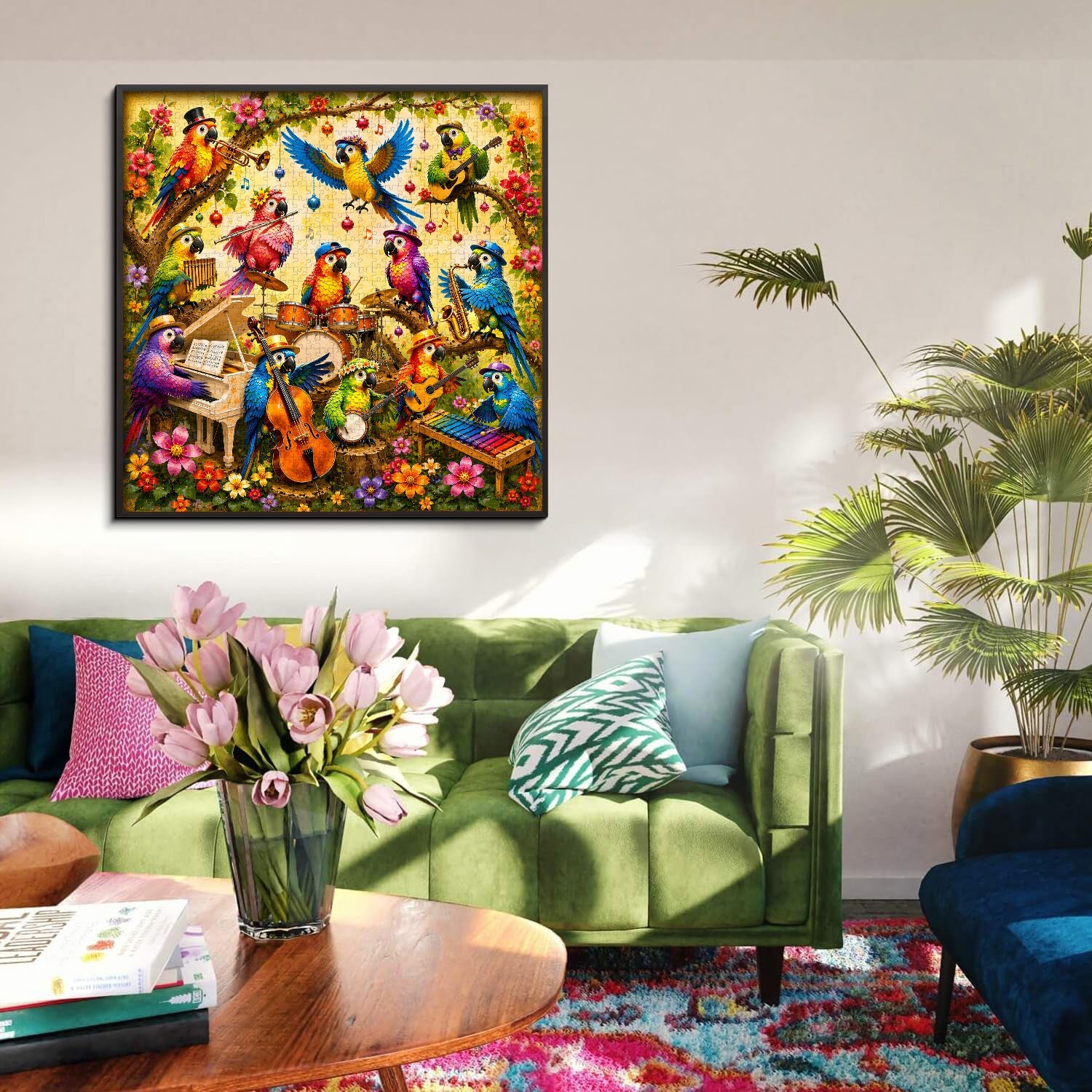 Parrot Jam Jigsaw Puzzle 1000 Piece
