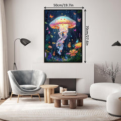 Floral Jellyfish Jigsaw Puzzles 1000 Pieces