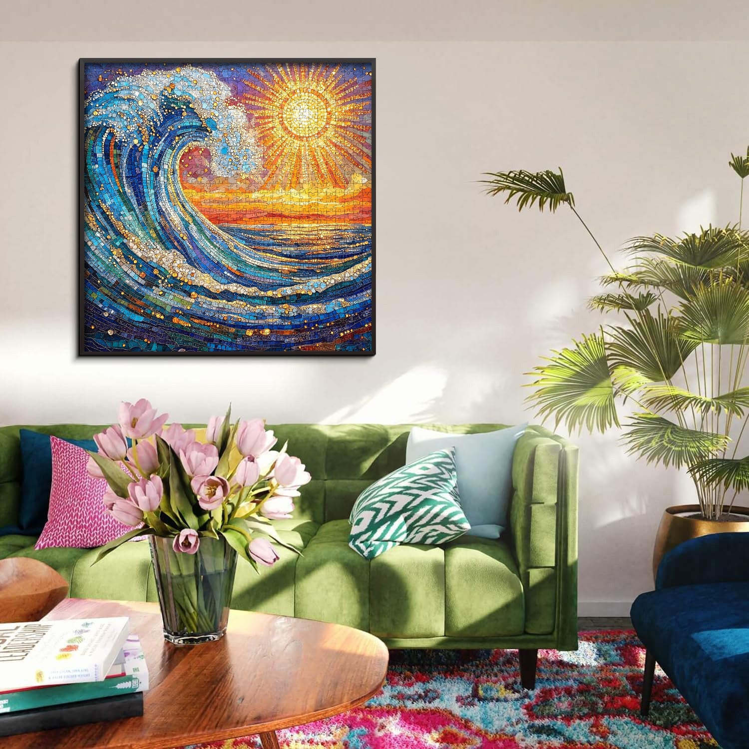Sunshine and Waves Jigsaw Puzzle 1000 Pieces