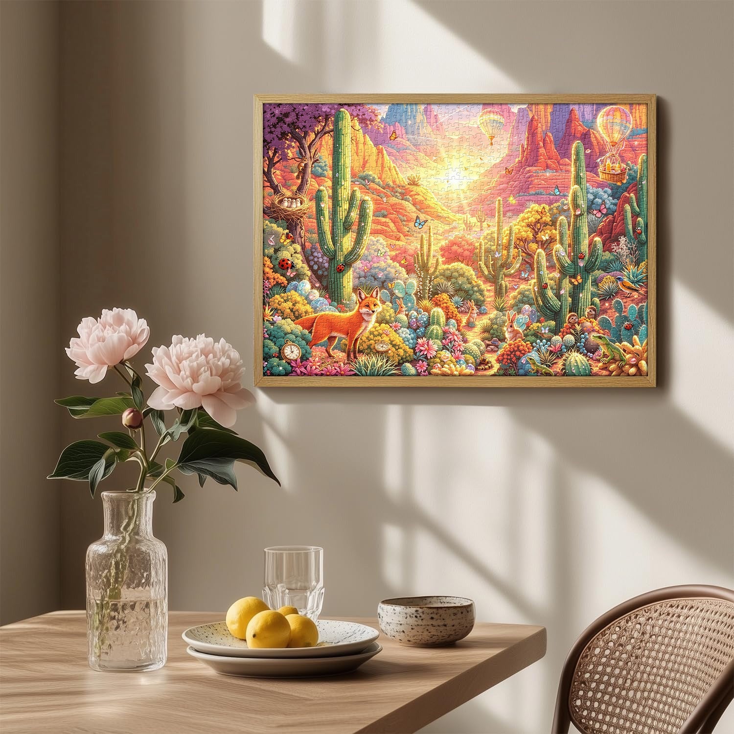 Fox's Desert Adventure  Jigsaw Puzzle 1000 Piece
