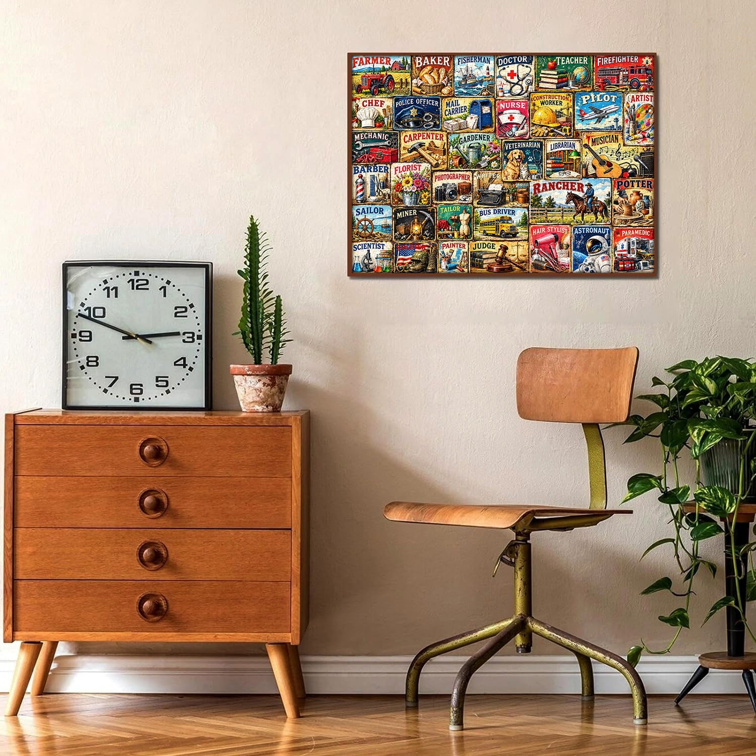 People at Work Jigsaw Puzzle 1000 Piece
