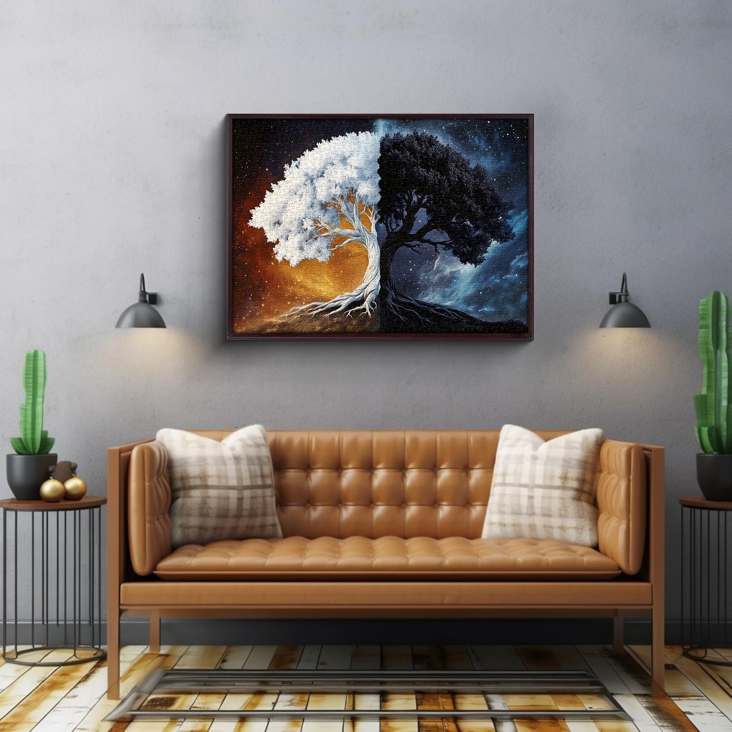 Black & White Roots Jigsaw Puzzle 1000 Pieces