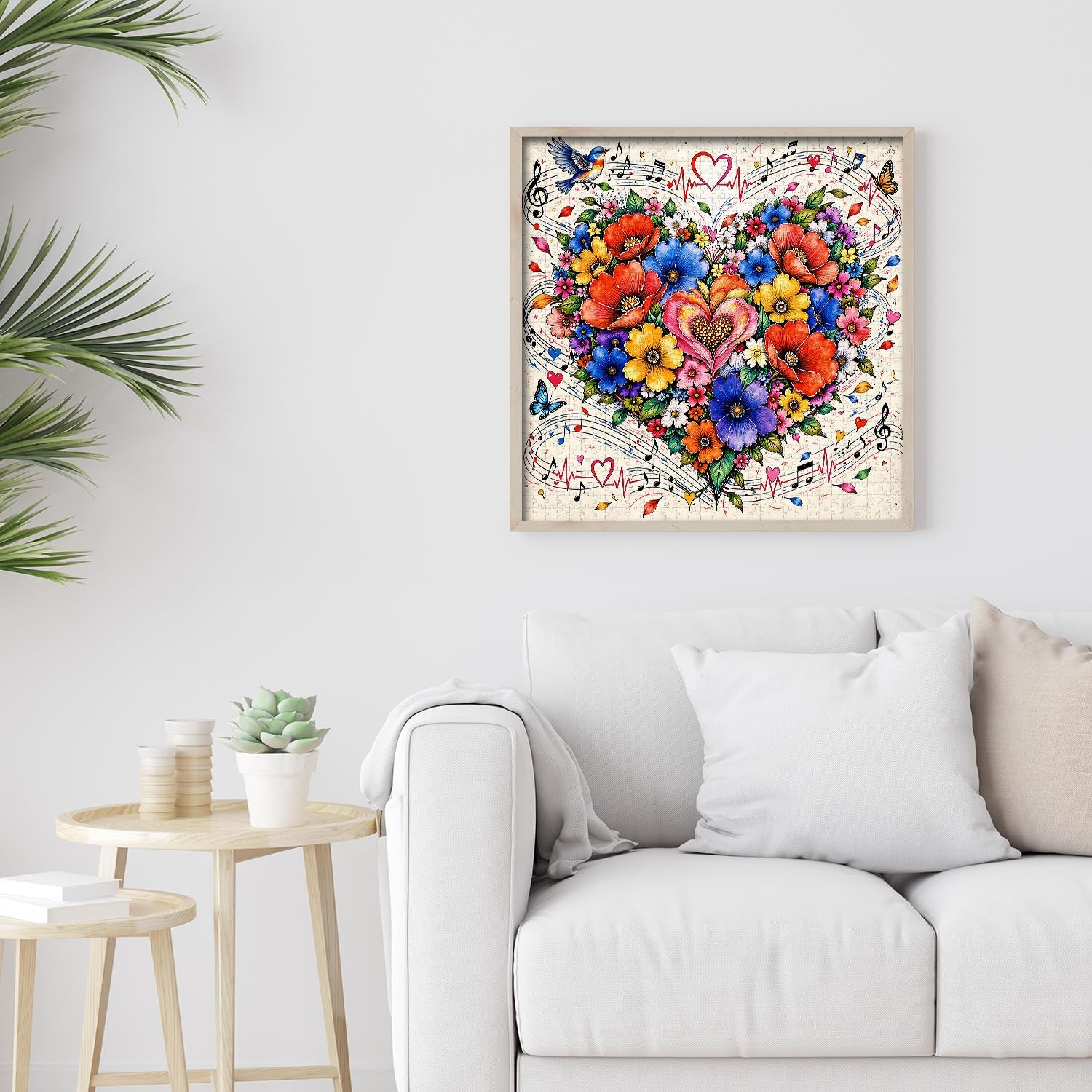 Heart of Blooms Jigsaw Puzzle 1000 Pieces