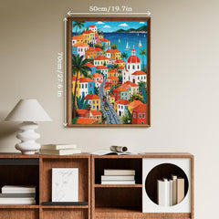 Coastal Cable Town Jigsaw Puzzle 1000 Pieces