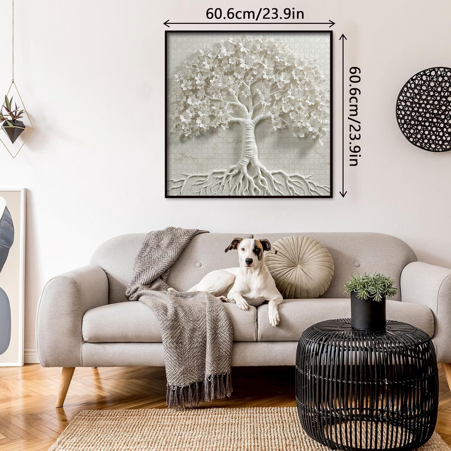 Tree Of Whiteness Jigsaw Puzzle 1000 Pieces