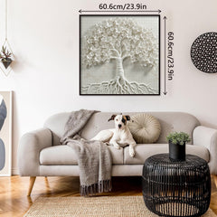 Tree Of Whiteness Jigsaw Puzzle 1000 Pieces