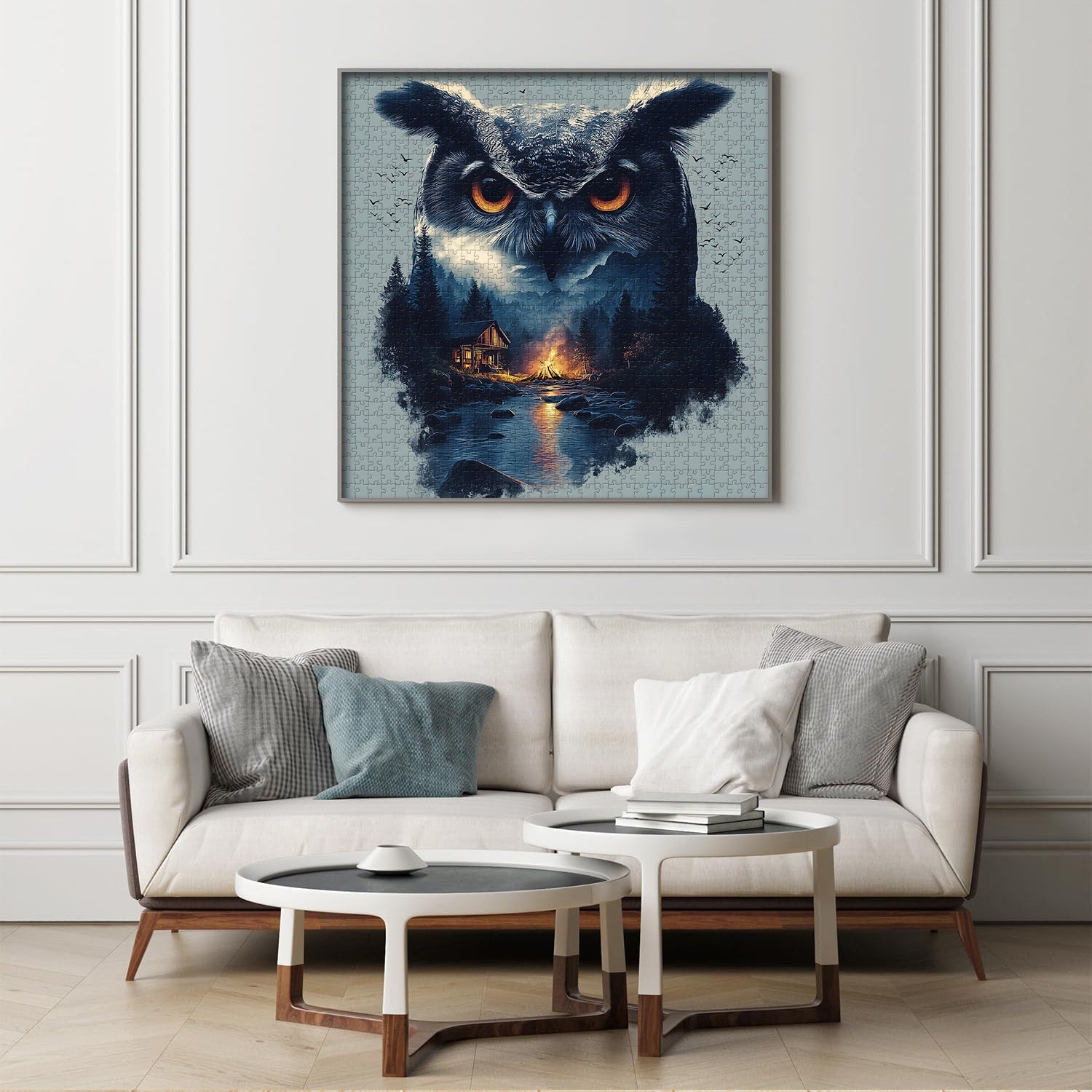 Forest Owl Jigsaw Puzzle 1000 Piece