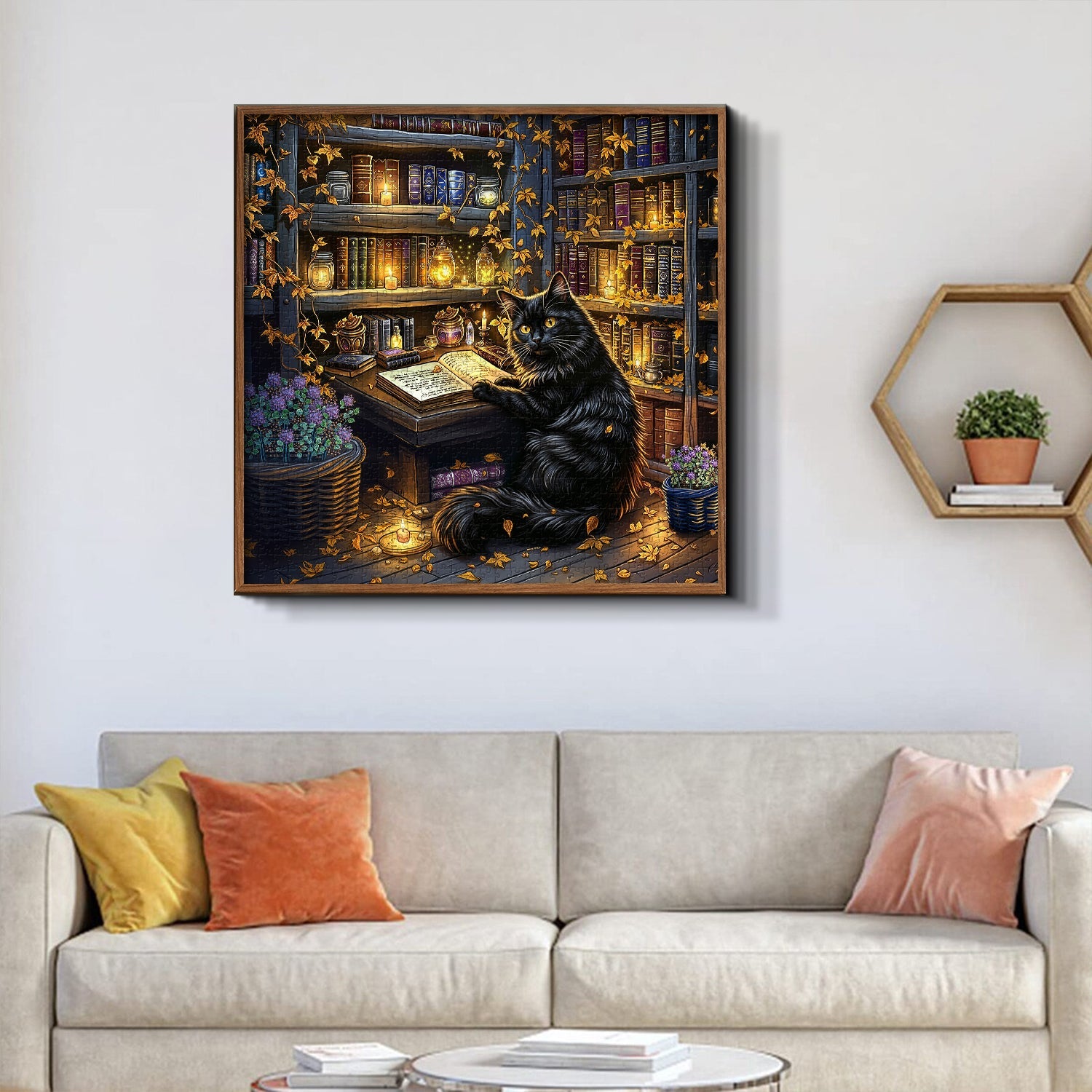 Nocturnal Scholar Jigsaw Puzzle 1000 Piece