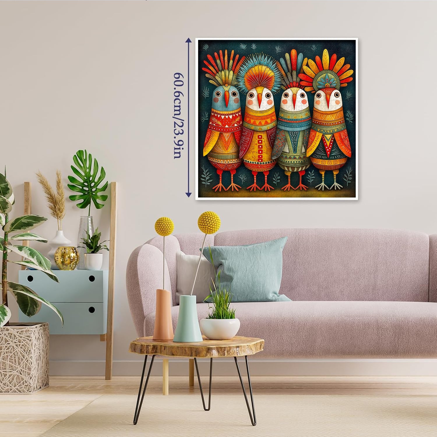 Feather Crown Tribe Jigsaw Puzzle 1000 Pieces