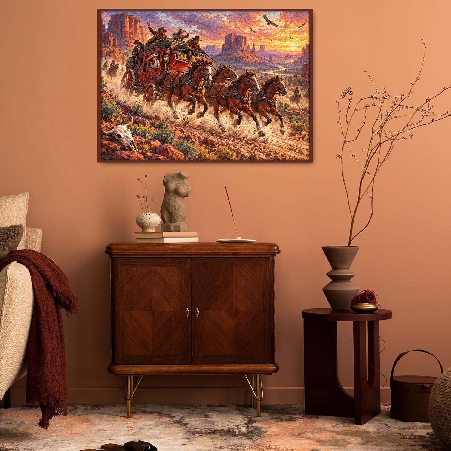 Wild West Journey Jigsaw Puzzle 1000 Piece