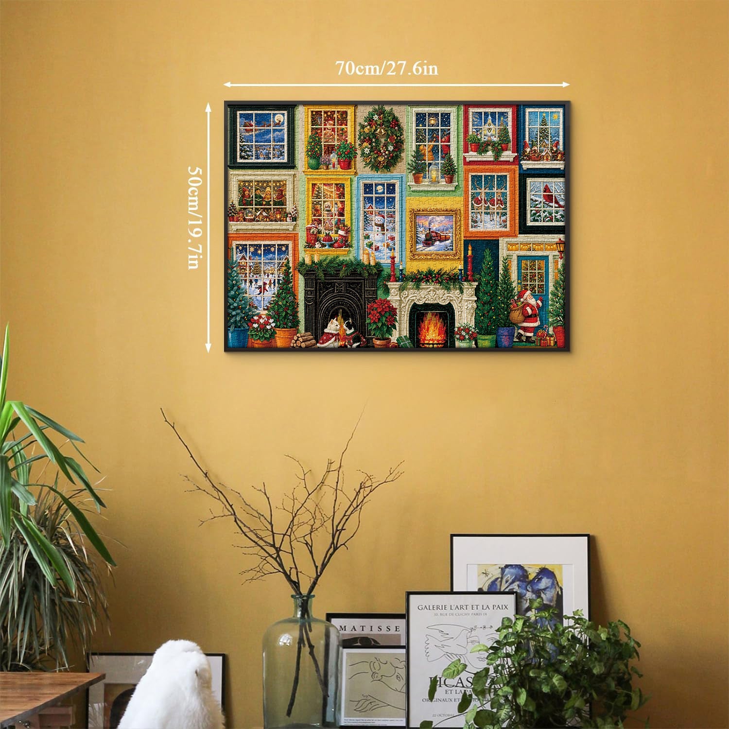 Christmas Window Jigsaw Puzzle 1000 Pieces