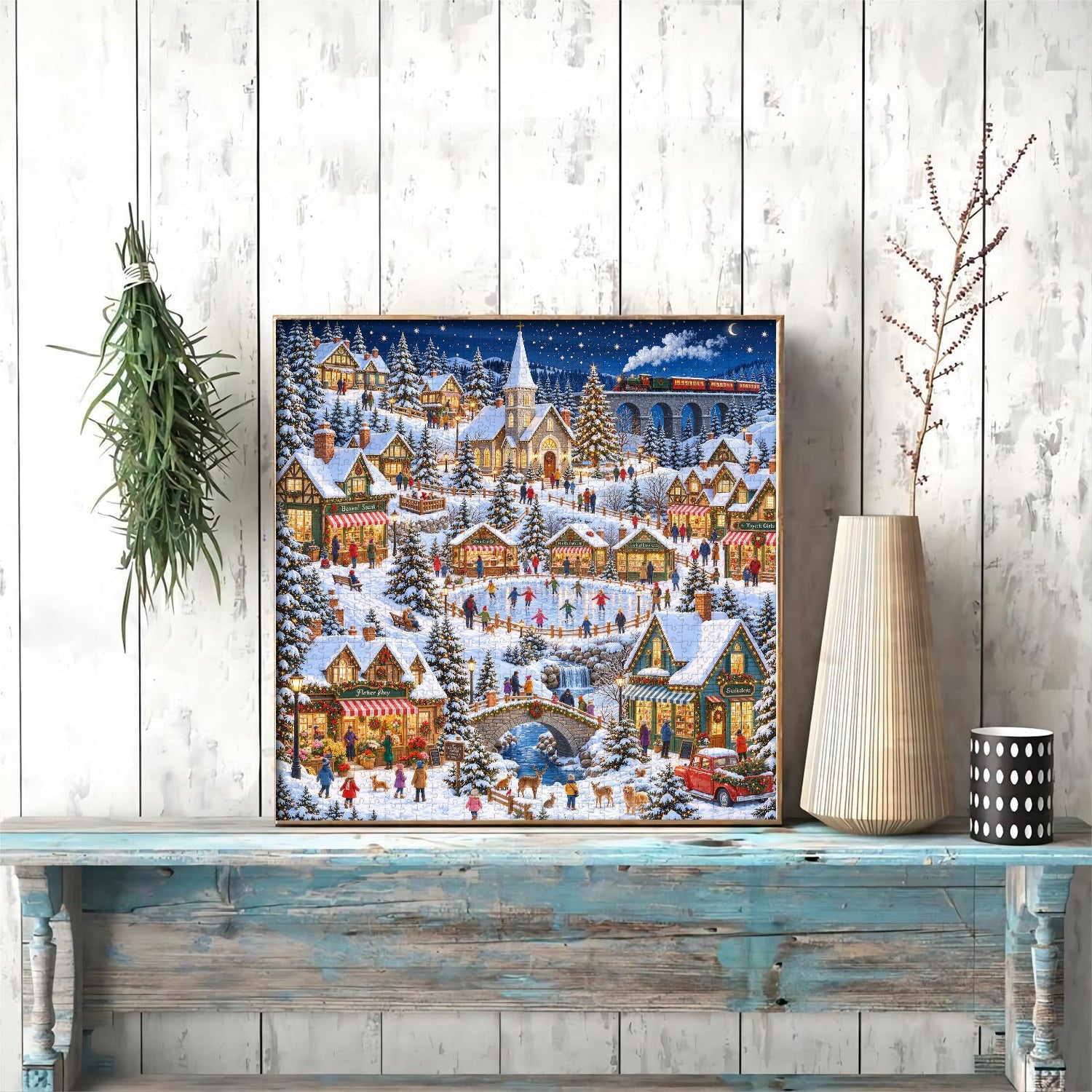Winter Fest Jigsaw  Puzzle 1000 Piece