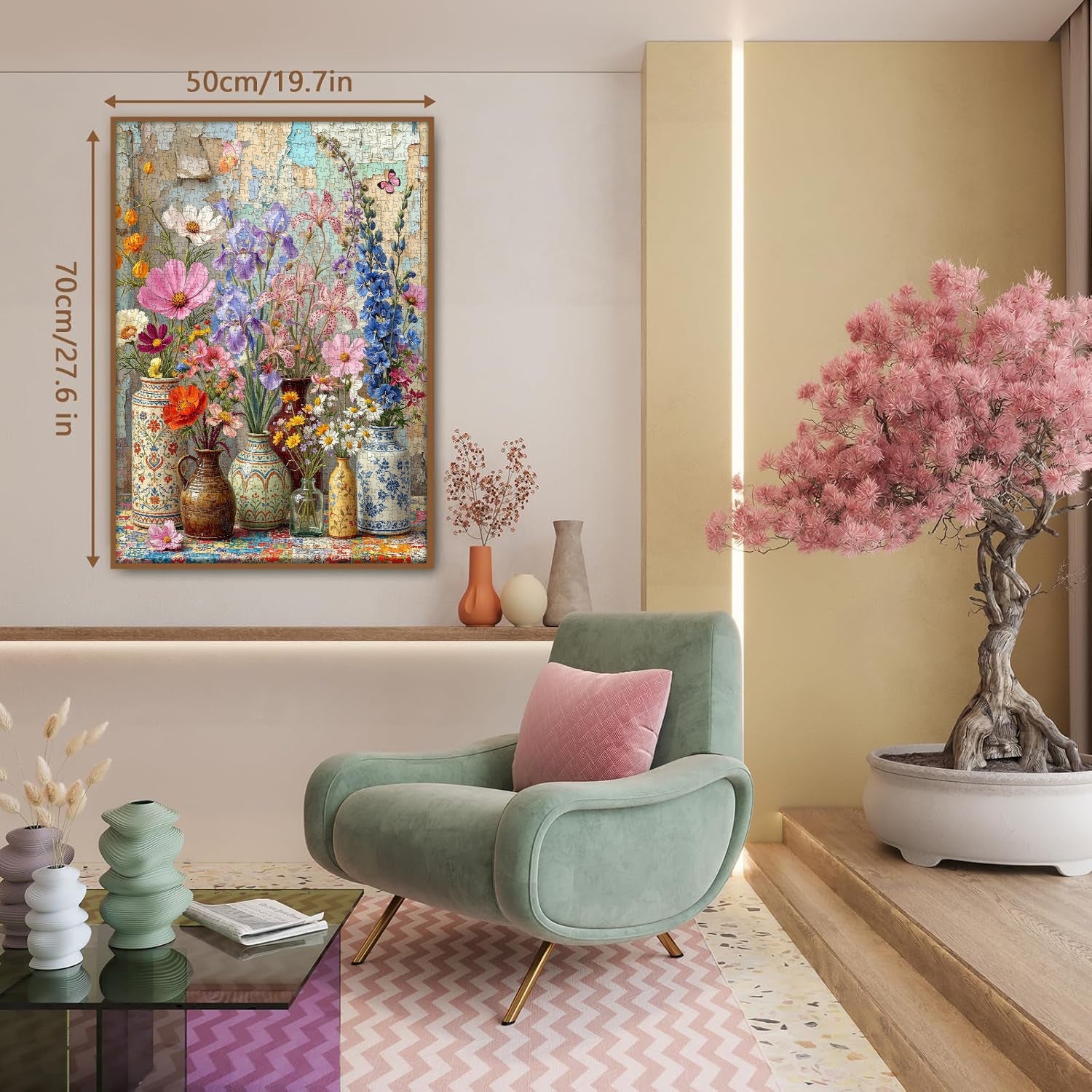 Wall’s Potted Blooms Jigsaw Puzzle 1000 Piece