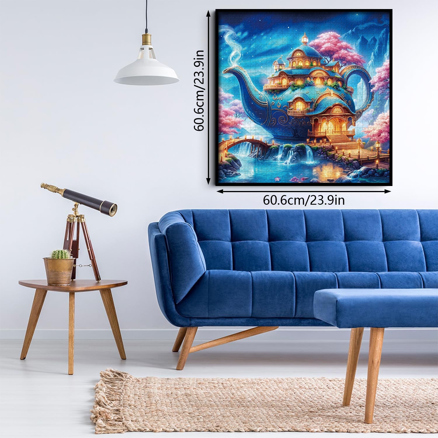 Teapot Wonderland Jigsaw Puzzle 1000 Pieces