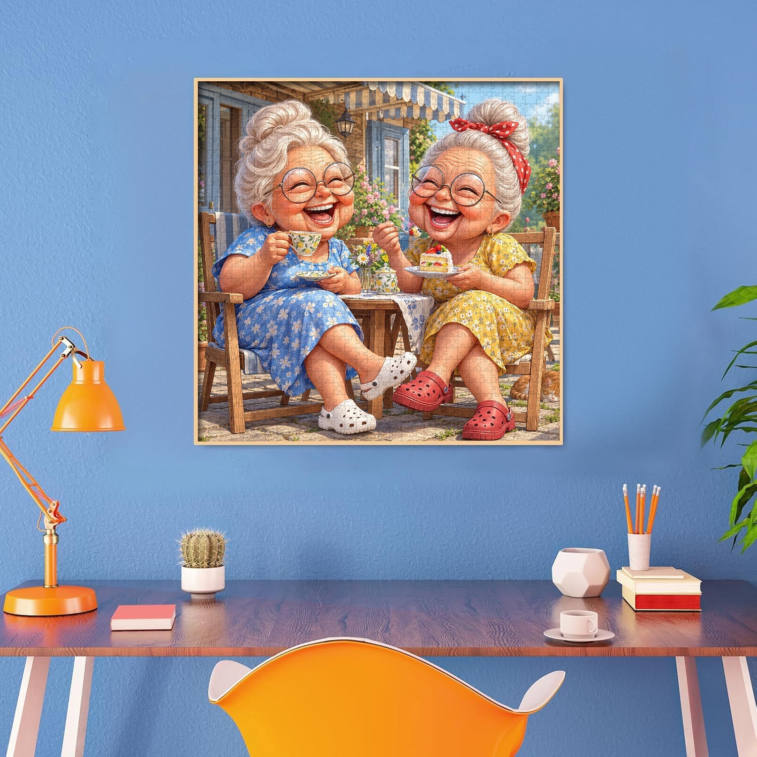Joyful Grannies Jigsaw Puzzle 1000 Piece