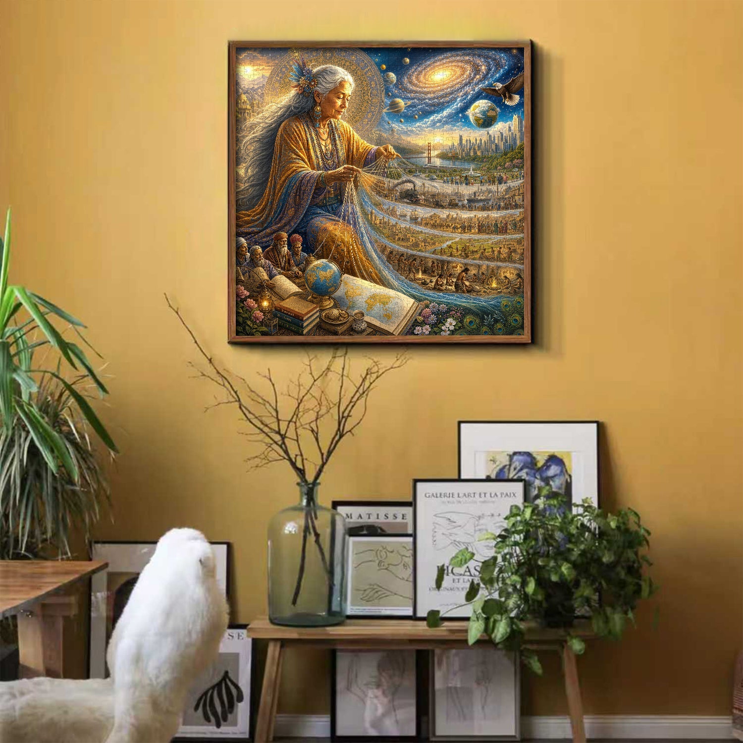 Weaver of Ages Jigsaw Puzzle 1000 Piece
