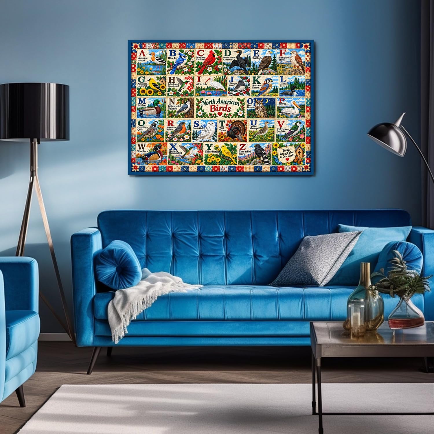 Birds d'Amérique du Nord - Puzzle de 1000 pièces