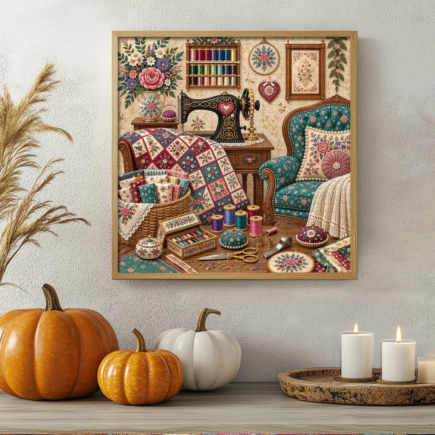 Stitched Memories Jigsaw Puzzle 1000 Piece