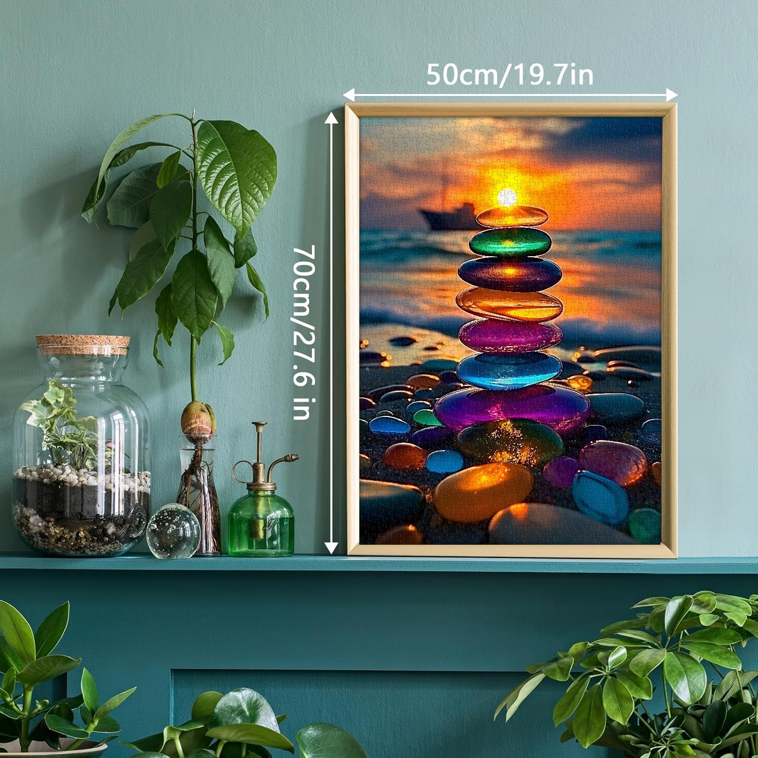 Sunset Stones Jigsaw Puzzle 1000 Pieces