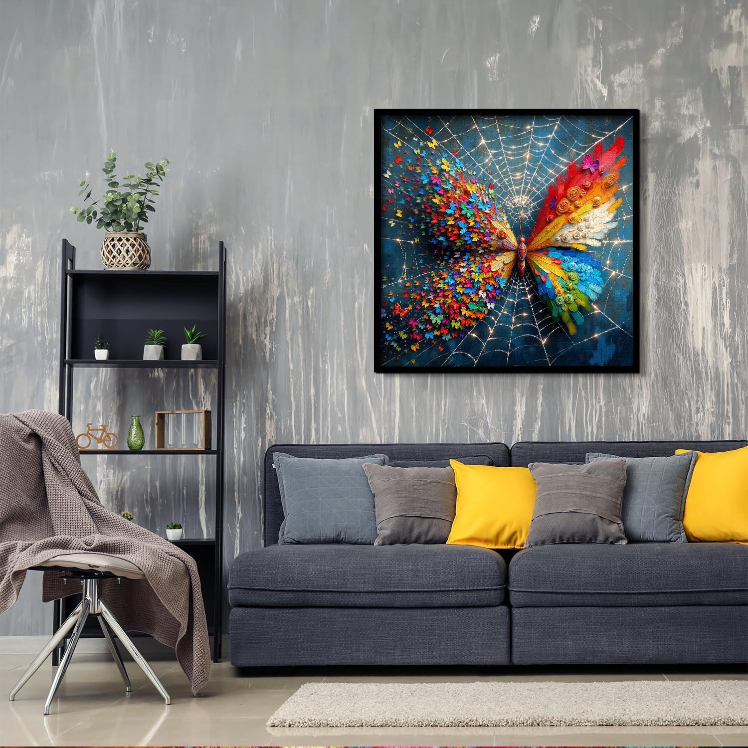 Web of Butterflies Jigsaw Puzzle 1000 Pieces