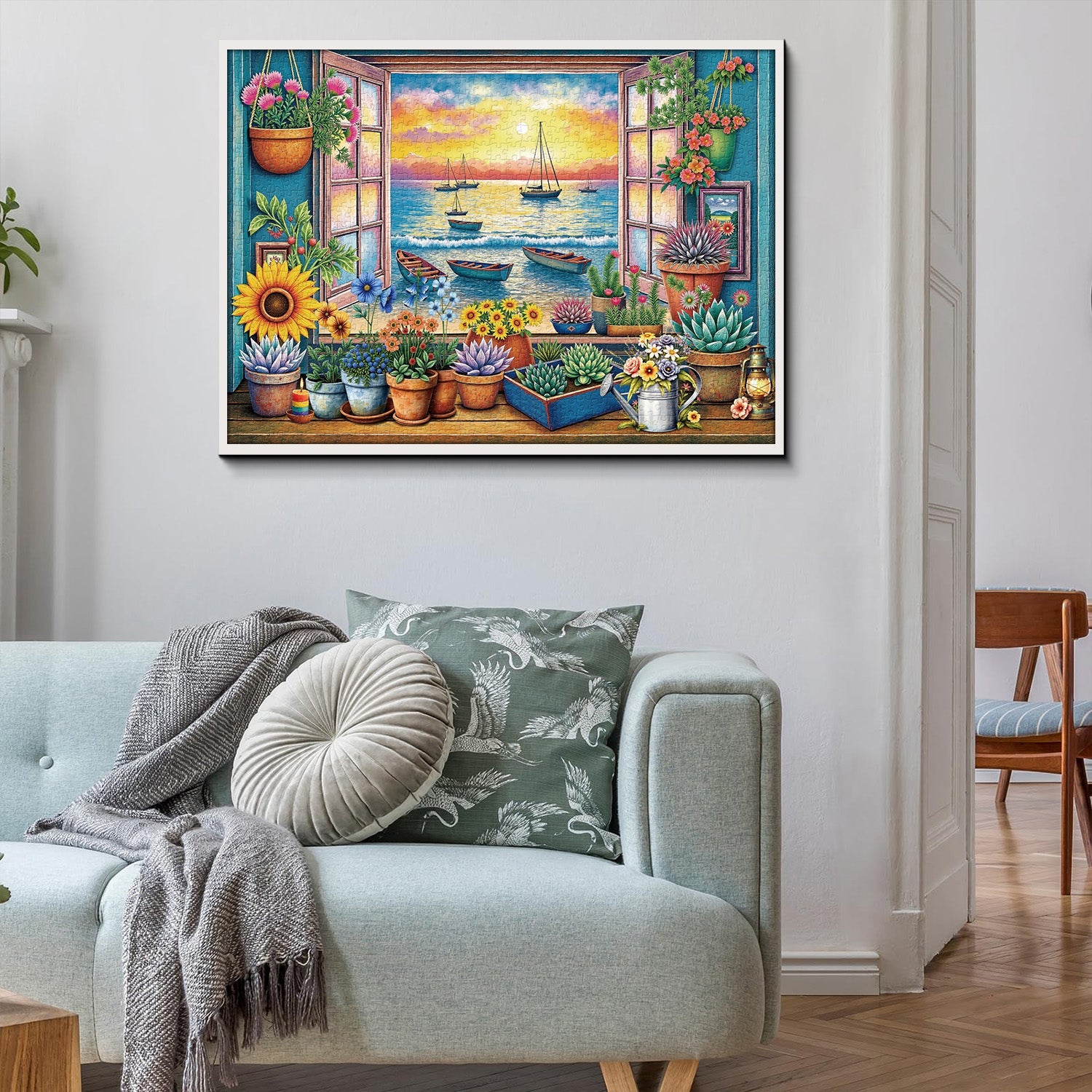 Ocean View Greens Jigsaw Puzzle 1000 Pieces