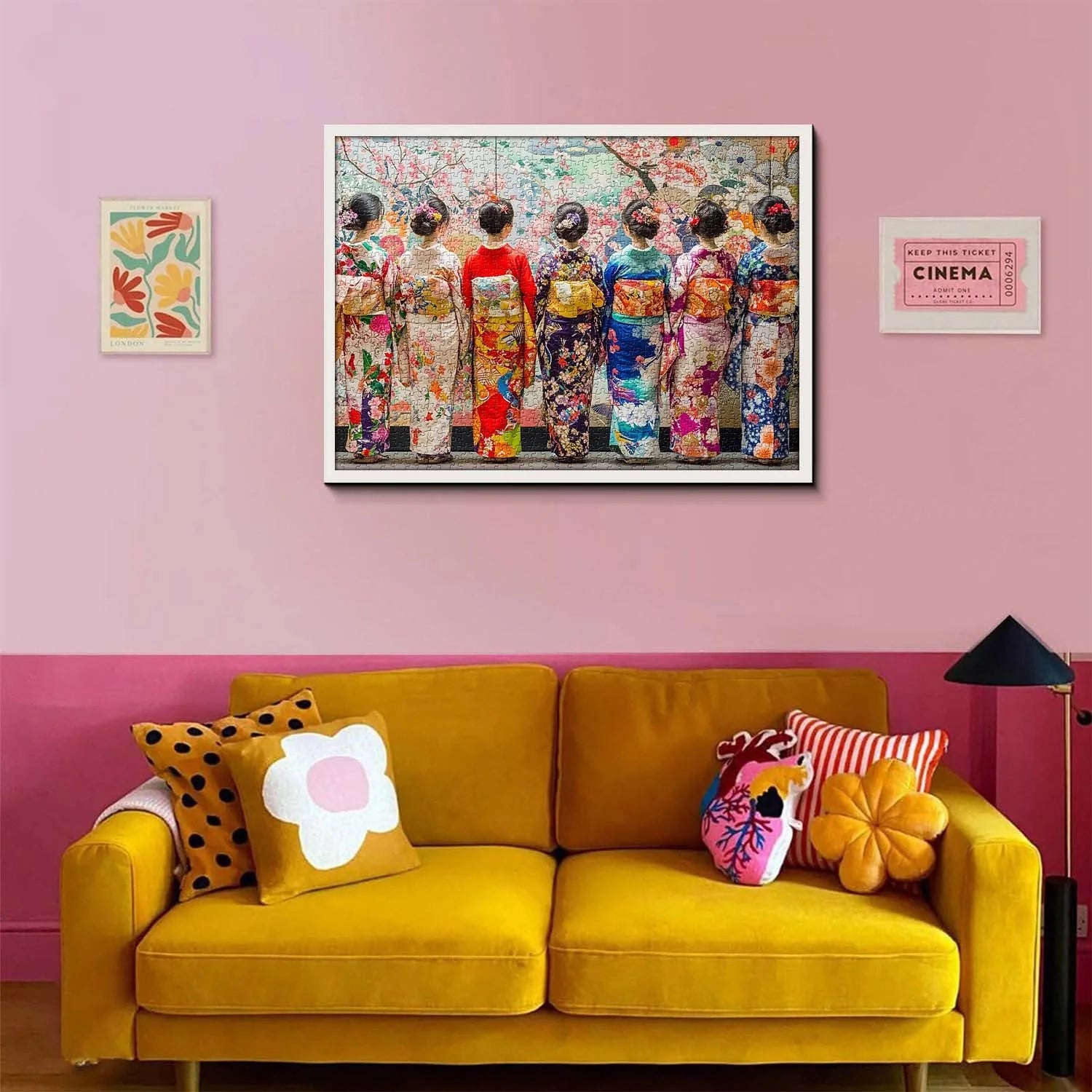 Elegant Kimono Jigsaw Puzzles 1000 Pieces