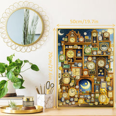 Clock Wonderland Jigsaw Puzzle 1000 Piece