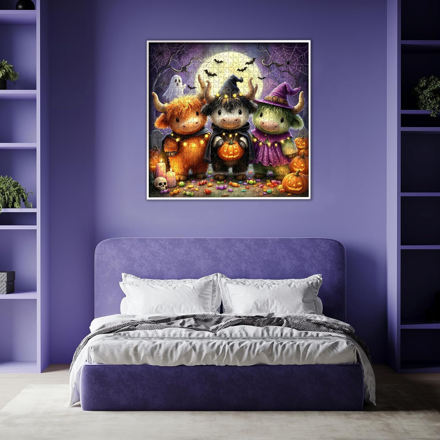 Halloween Calves Jigsaw Puzzle 1000 Pieces