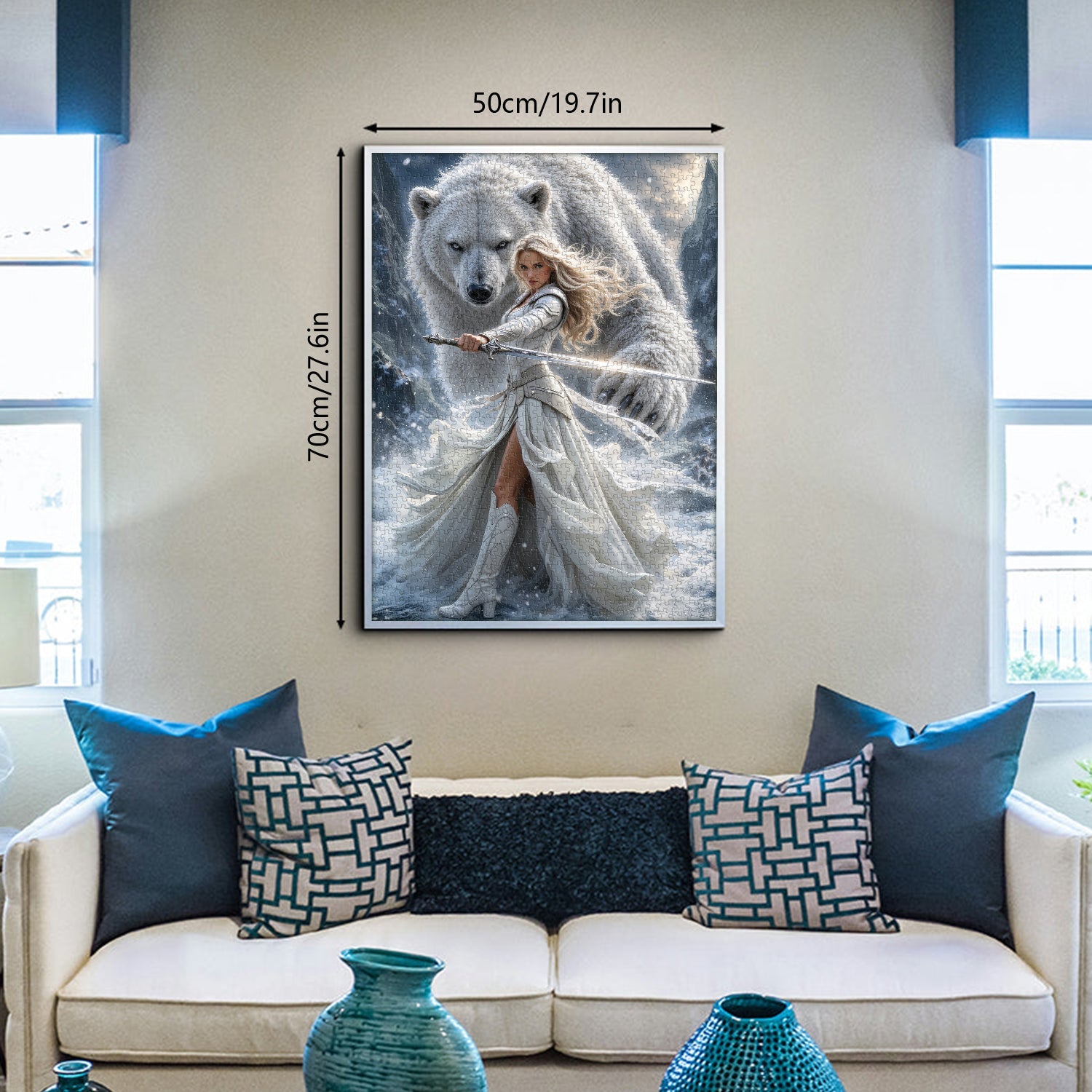 Ice Valkyrie Jigsaw Puzzle 1000 Pieces