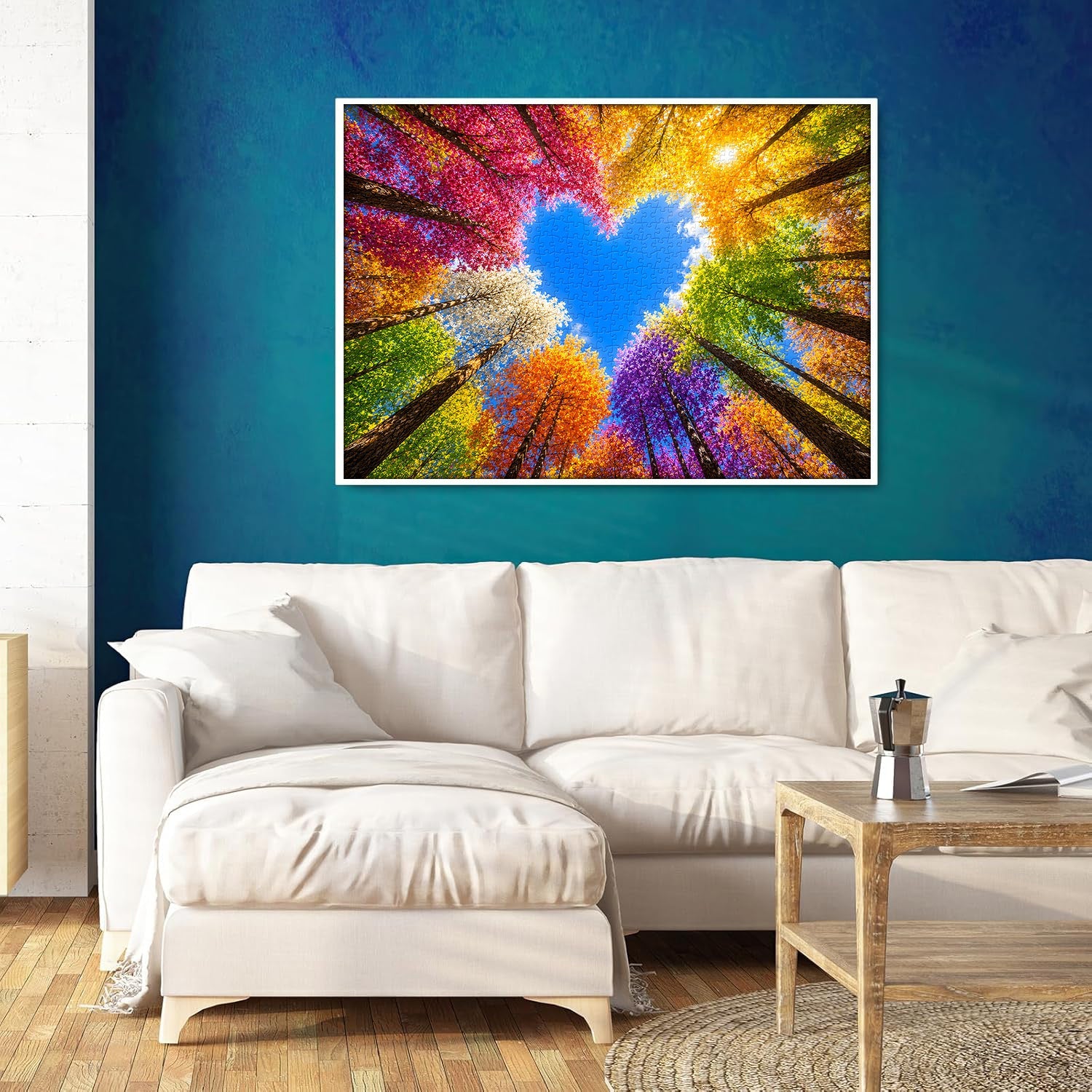 Rainbow Forest Jigsaw Puzzle 1000 Pieces