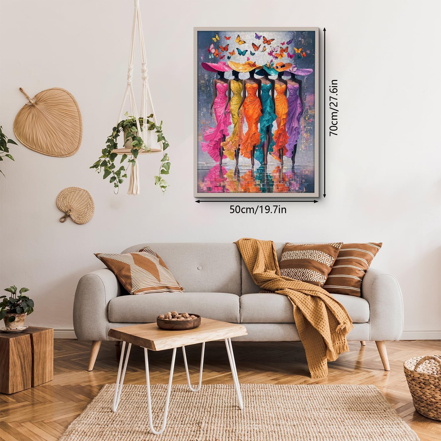 Butterfly And Muse Jigsaw Puzzle 1000 Pieces