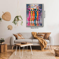 Butterfly And Muse Jigsaw Puzzle 1000 Pieces