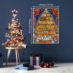 Christmas Village Jigsaw Puzzle 1000 Pieces