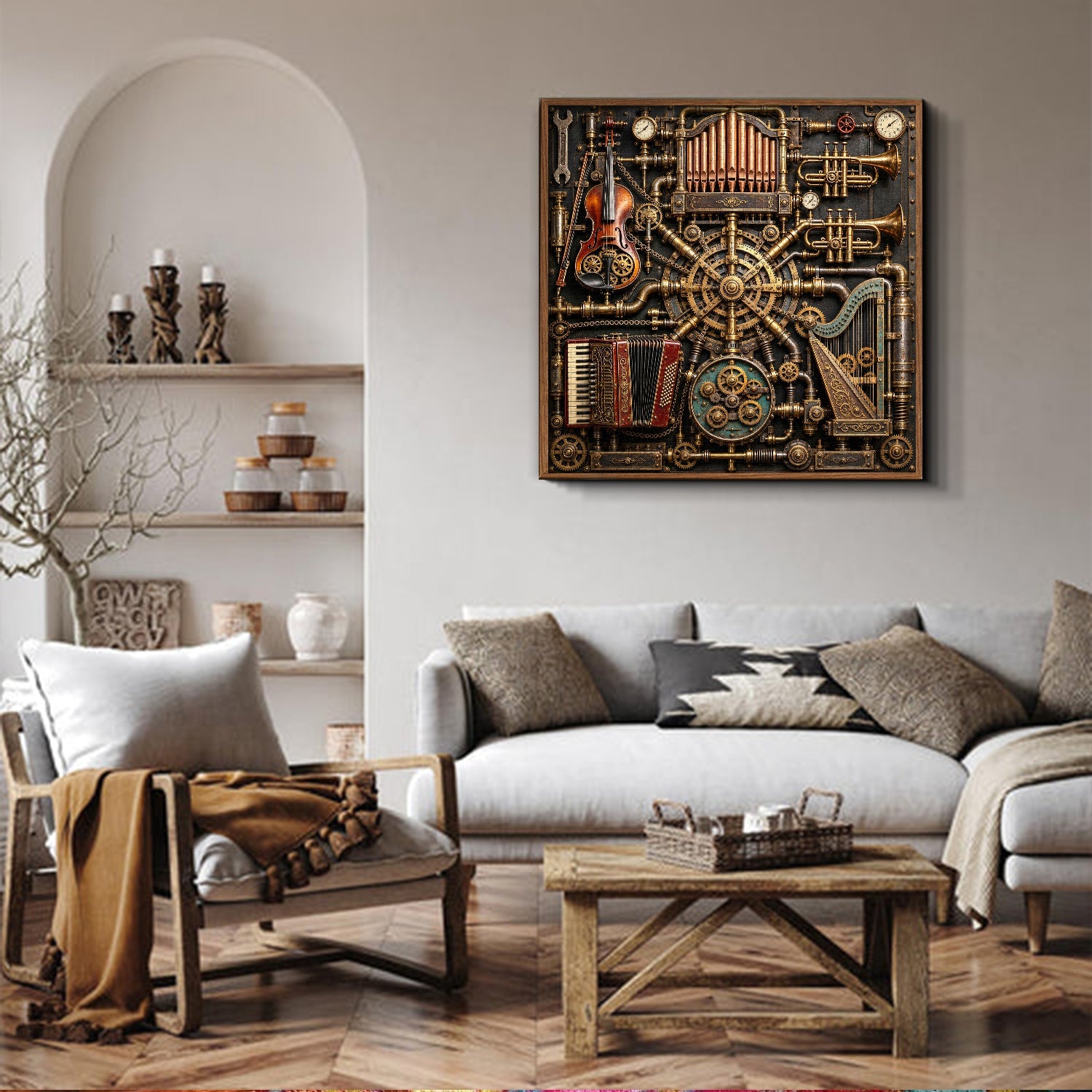Vintage Gear Symphony Jigsaw Puzzle 1000 Piece