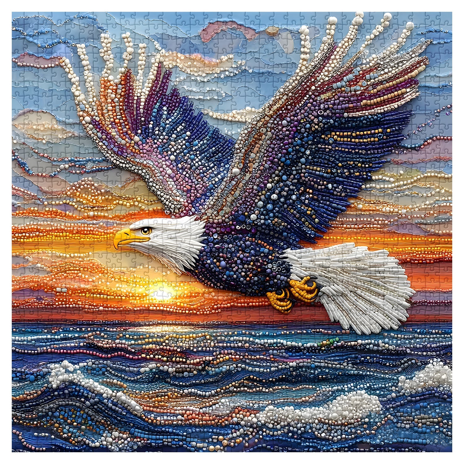 Pearl Wings Jigsaw Puzzle 1000 Pieces