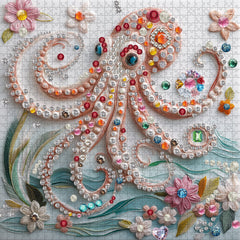 Jeweled Octopus Jigsaw Puzzle 1000 Pieces