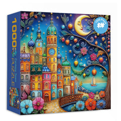 Fantasy Town Jigsaw Puzzle 1000 Pieces