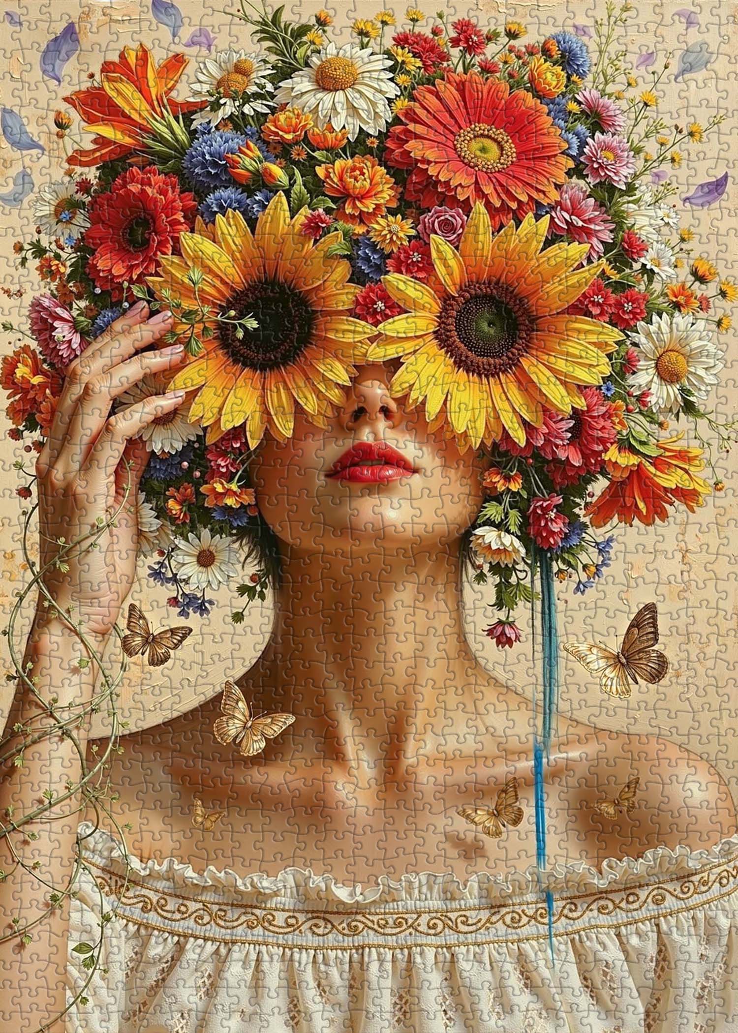 The Blind Muse  Jigsaw Puzzle 1000 Piece