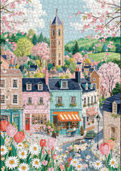 Spring Village Jigsaw Puzzle 1000 Piece