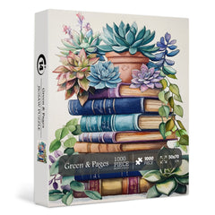 Green &amp; Pages Puzzle 1000 Teile