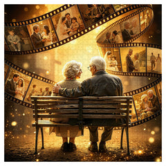 Love in the Filmstrip Jigsaw Puzzle 1000 Pieces