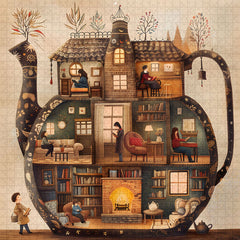 Teapot Library Jigsaw Puzzles 1000 Pieces