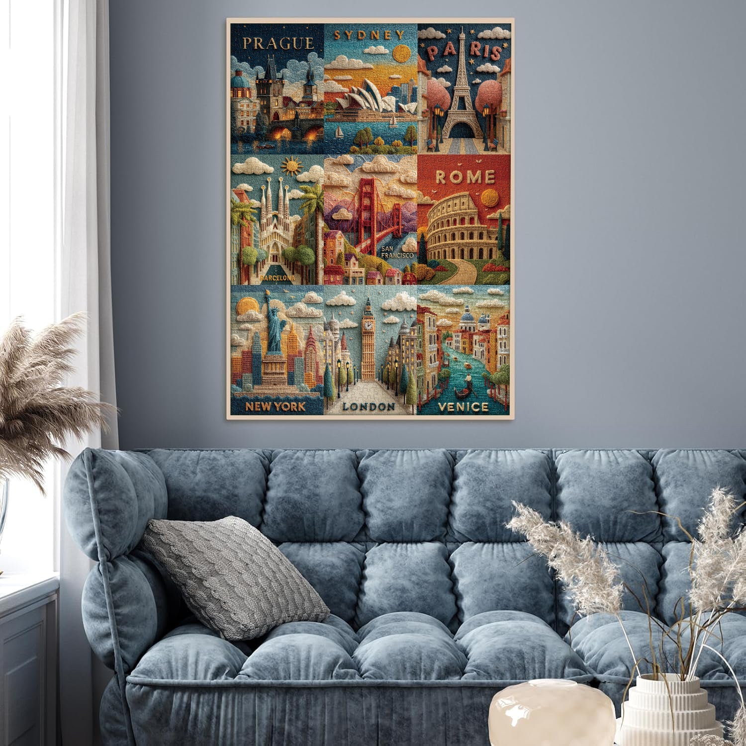 Art Travel Jigsaw Puzzle 1000 Piece